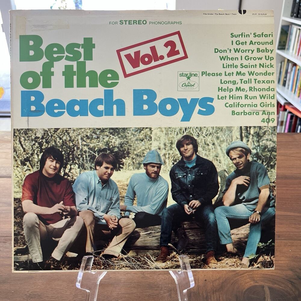 Best Of The Beach Boys Vol. 2 Vinyl LP 1967 Starline DT-2706 - Picture 2 of 7